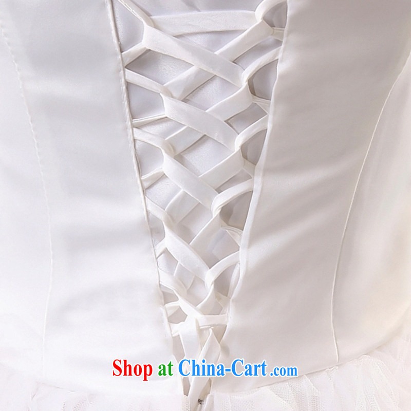 Yong-yan and Korean wedding summer 2015 new sweet wedding dresses elegant simplicity and wiped his chest to Princess Royal Wedding white. size will not be refunded, and make bold stunning good offices, shopping on the Internet