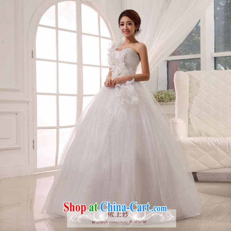Yong-yan and 2015 new wedding dresses antique palace sweet Princess single shoulder strap flowers bridal wedding white. size is not final pictures, price, brand platters! Elections are good character, the national distribution, so why buy now enjoy more preferential! Health