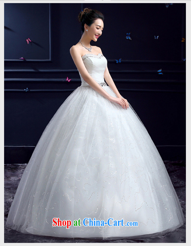 wedding dresses 2015 new wedding dresses honeymoon bridal erase chest wedding parquet drill Princess with luxurious wedding white XXL pictures, price, brand platters! Elections are good character, the national distribution, so why buy now enjoy more preferential! Health