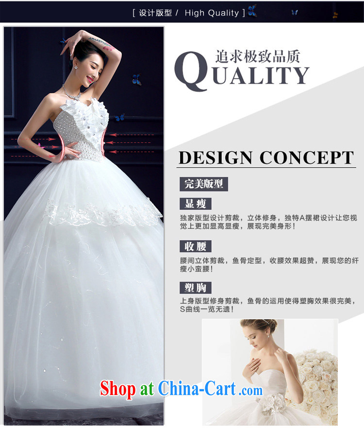 wedding dresses 2015 new wedding dresses honeymoon bridal erase chest wedding parquet drill Princess with nails Pearl wedding white XXL pictures, price, brand platters! Elections are good character, the national distribution, so why buy now enjoy more preferential! Health
