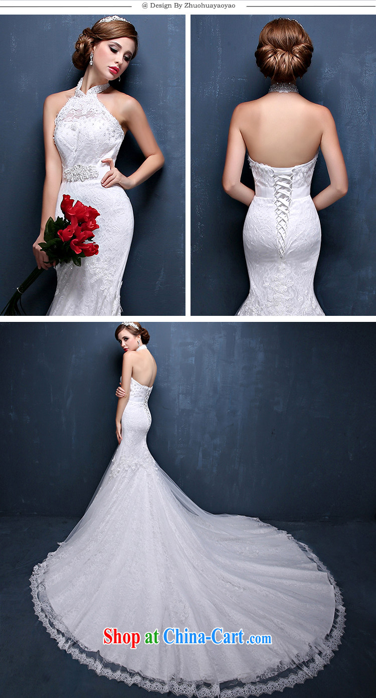 In summer 2015, the United States and Europe is also Graphics thin crowsfoot strap wedding marriages tail wedding dresses white XL (waist 2.3) pictures, price, brand platters! Elections are good character, the national distribution, so why buy now enjoy more preferential! Health