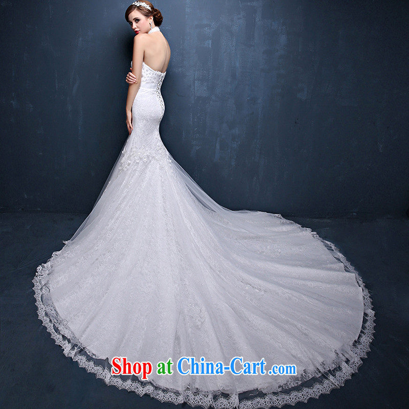 In summer 2015, the United States and Europe is also Graphics thin crowsfoot strap wedding marriages tail wedding dresses white XL (waist 2.3), Mrs Alexa Lam, and, on-line shopping