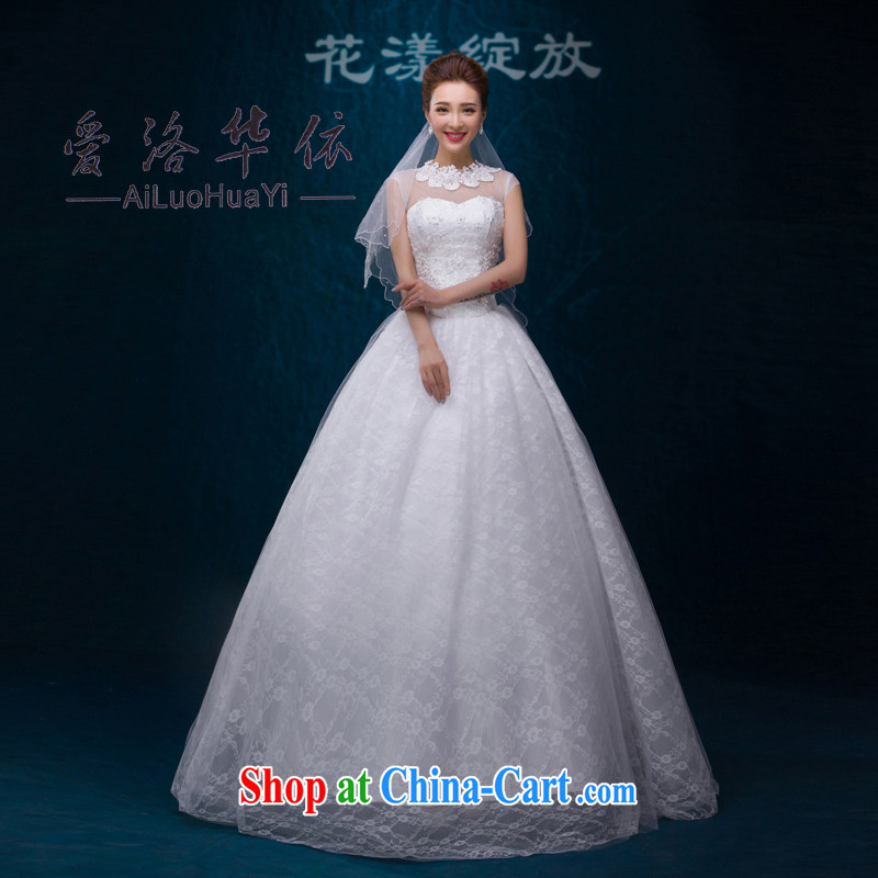 wedding dresses 2015 summer new bag shoulder Korean code graphics thin with parquet drill brides field shoulder wedding white. Do not return does not switch