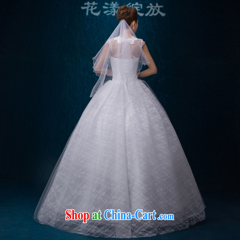 wedding dresses 2015 summer new bag shoulder Korean code graphics thin with parquet drill brides field shoulder wedding white. Do not return does not change, love, and, shopping on the Internet
