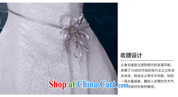 2015 new summer A Field dress elegant shoulders, the Marriage Code wedding dresses Korean minimalist graphics thin wood drill white. Do not return not-for-pictures, price, brand platters! Elections are good character, the national distribution, so why buy now enjoy more preferential! Health
