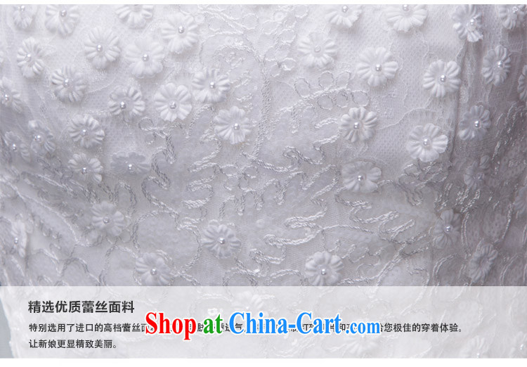 2015 new summer wiped chest strap flowers with lace Korean video thin sexy bridal wedding wedding dresses white. Do not return not-for-pictures, price, brand platters! Elections are good character, the national distribution, so why buy now enjoy more preferential! Health