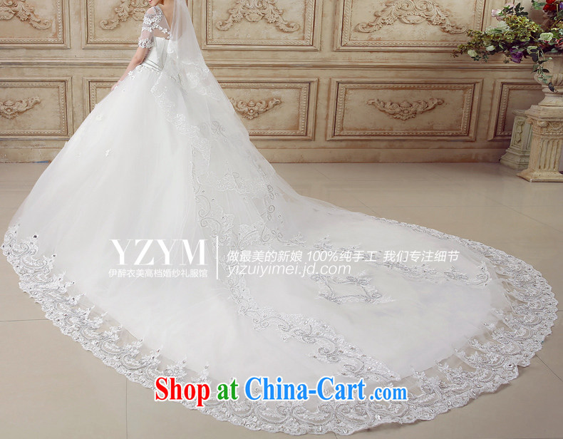 The drunken Yi Mei bridal wedding dresses antique palace, lace wedding dresses wedding dress wedding tail-tail-pictures, price, brand platters! Elections are good character, the national distribution, so why buy now enjoy more preferential! Health