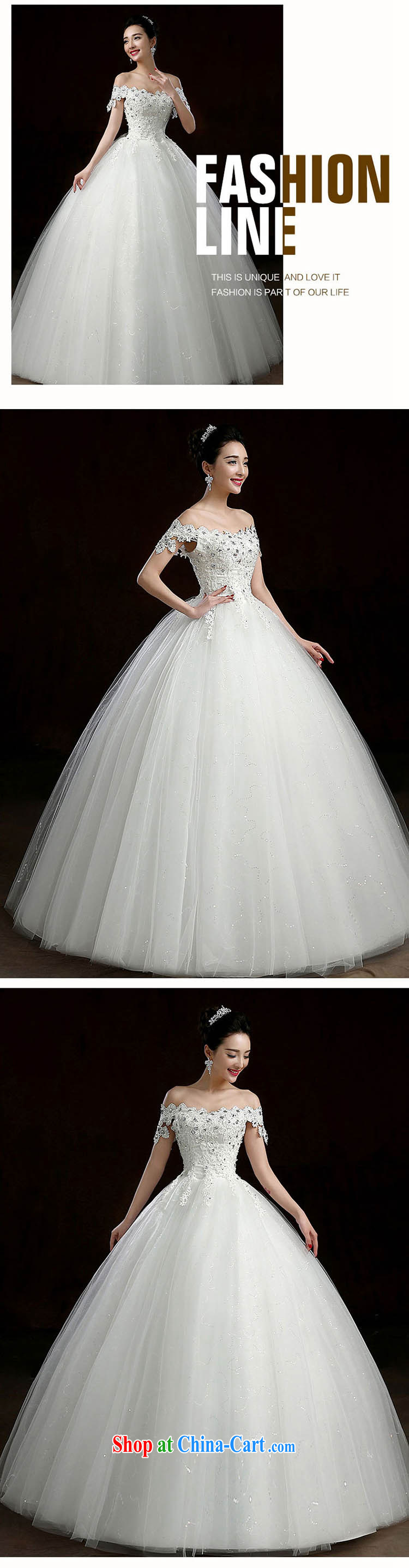 New wedding a shoulder with wedding hibiscus flowers nails Pearl wedding bridal wedding dresses white. size does not return not-for-pictures, price, brand platters! Elections are good character, the national distribution, so why buy now enjoy more preferential! Health