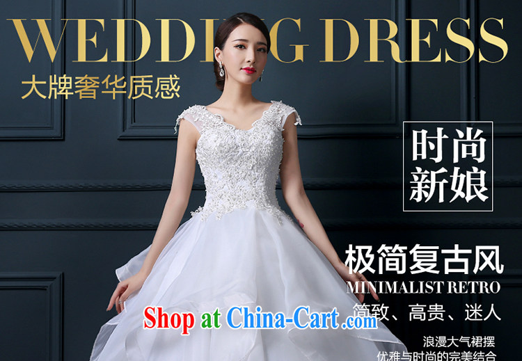 James Chan, Japan, and South Korea wedding dresses shoulders summer 2015 new lace beauty bridal with Pearl Princess shaggy dress white M pictures, price, brand platters! Elections are good character, the national distribution, so why buy now enjoy more preferential! Health
