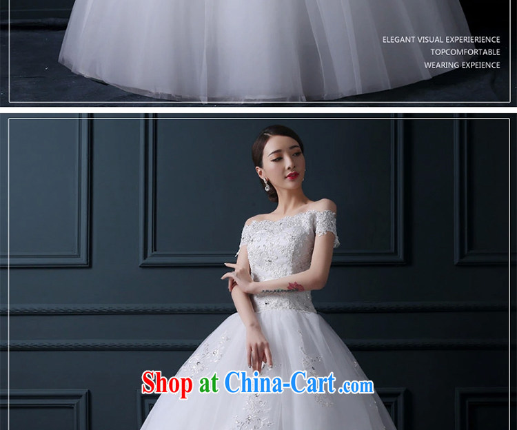 Zambia, a shoulder with wedding dresses 2015 new summer standard Custom Korean-style water drilling cultivating the waist lace Princess skirt white L pictures, price, brand platters! Elections are good character, the national distribution, so why buy now enjoy more preferential! Health