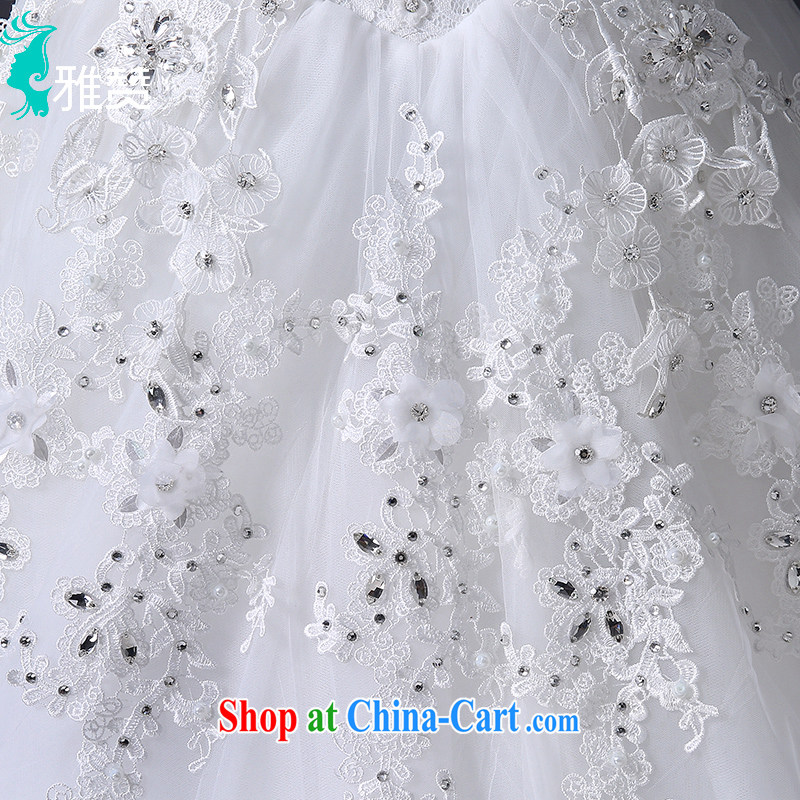 And Jacob his shoulders wedding dresses bridal graphics thin package shoulder leak back high water drilling 2015 summer new Princess with skirt white XXL, Zambia (YAZAN), and, on-line shopping