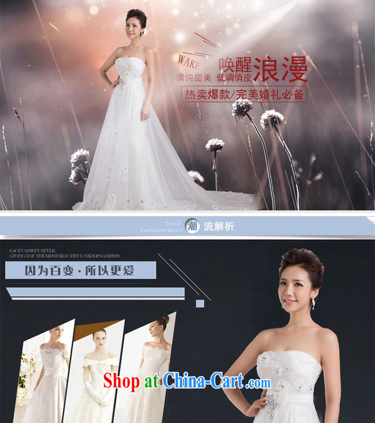Love, according to China's 2015 new erase chest tail wedding Korean lace-up waist straps cultivating crowsfoot wedding packages and graphics thin wood drill white wedding dresses white. Do not return not-for-pictures, price, brand platters! Elections are good character, the national distribution, so why buy now enjoy more preferential! Health