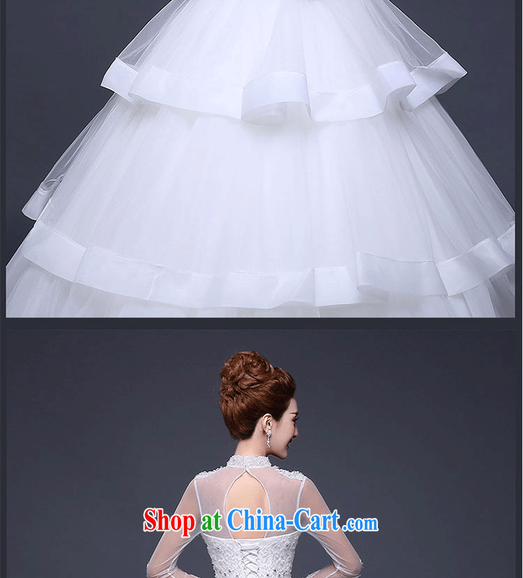 Love, according to China's 2015 Spring Summer Fall Winter new wedding dresses bridal wedding double-shoulder retro the drill field shoulder long-sleeved with white wedding white. Do not return not-for-pictures, price, brand platters! Elections are good character, the national distribution, so why buy now enjoy more preferential! Health