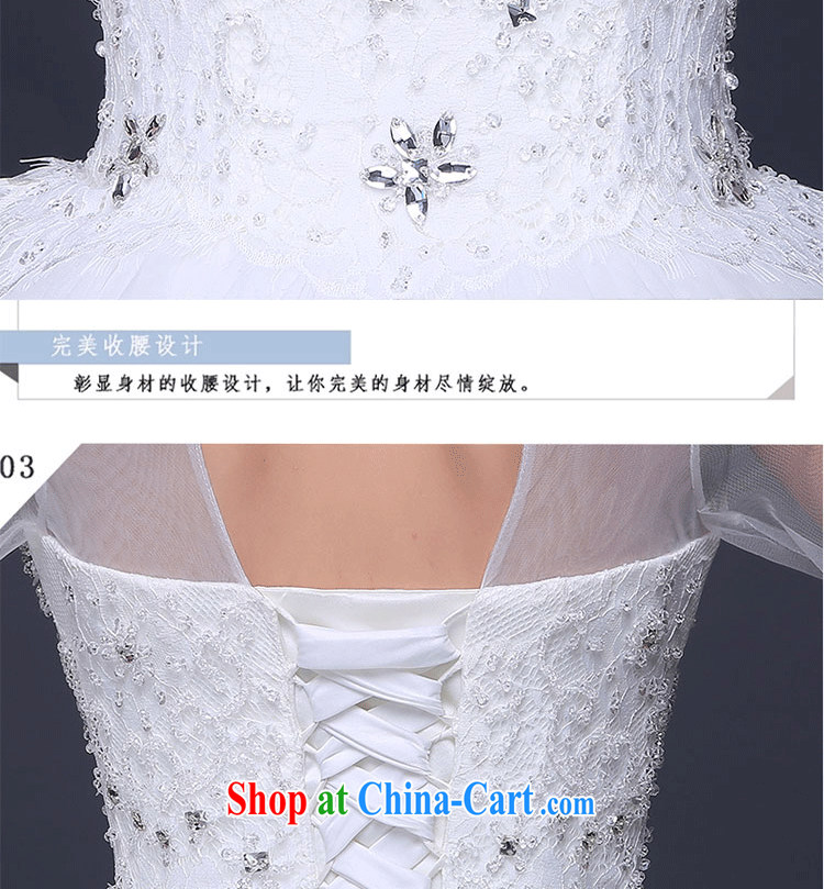 Love, according to China's 2015 Spring Summer Fall Winter new wedding dresses bridal wedding double-shoulder retro the drill field shoulder long-sleeved with white wedding white. Do not return not-for-pictures, price, brand platters! Elections are good character, the national distribution, so why buy now enjoy more preferential! Health