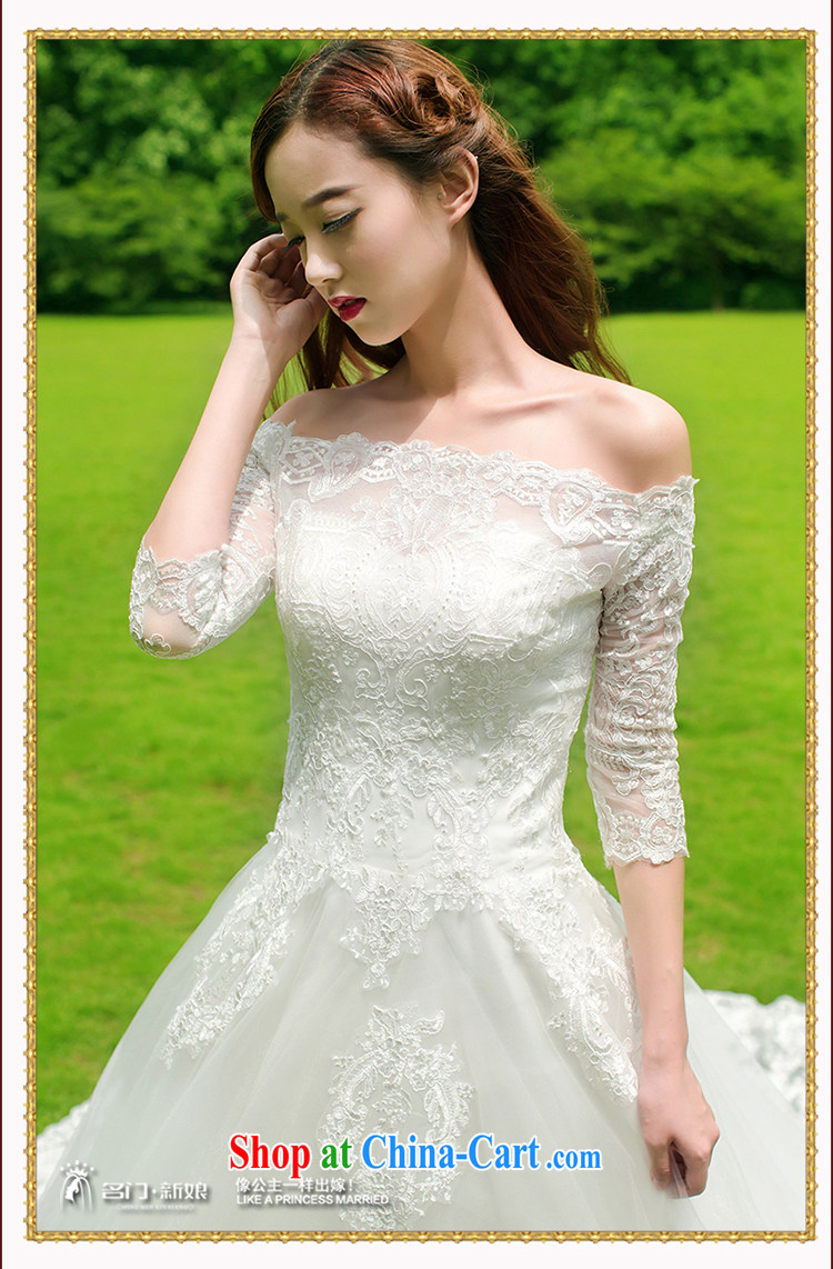 2015 summer wedding dresses trailing the Field shoulder Korean-style wedding dresses wedding dresses 2605 white DZ tailored plus 20% pictures, price, brand platters! Elections are good character, the national distribution, so why buy now enjoy more preferential! Health