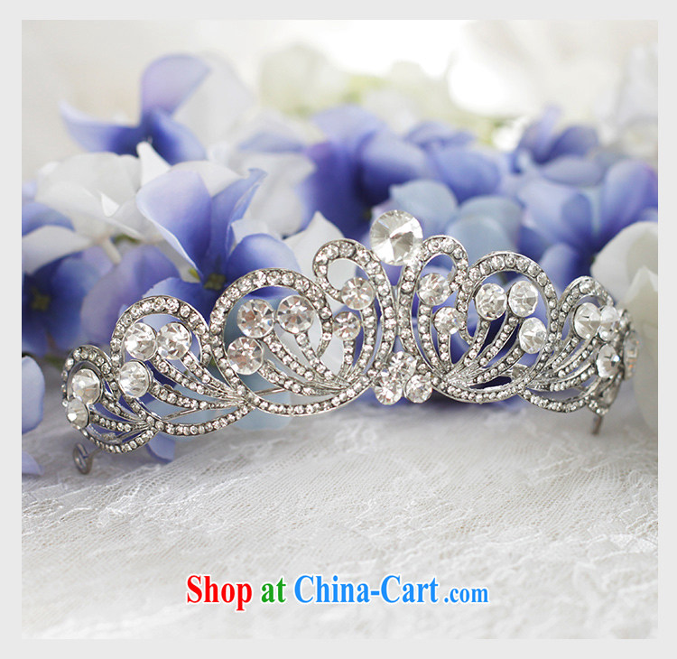 On the bridal suite 2015 to Alice antique continental Crown headdress bridal Crown Crown diamond jewelry and ornaments white pictures, price, brand platters! Elections are good character, the national distribution, so why buy now enjoy more preferential! Health