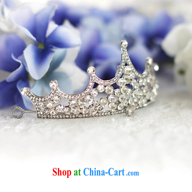 On the wedding dresses new 2015 rain, crystal Crown head-dress Crown hair accessories jewelry and ornaments white, AIDS, and, shopping on the Internet