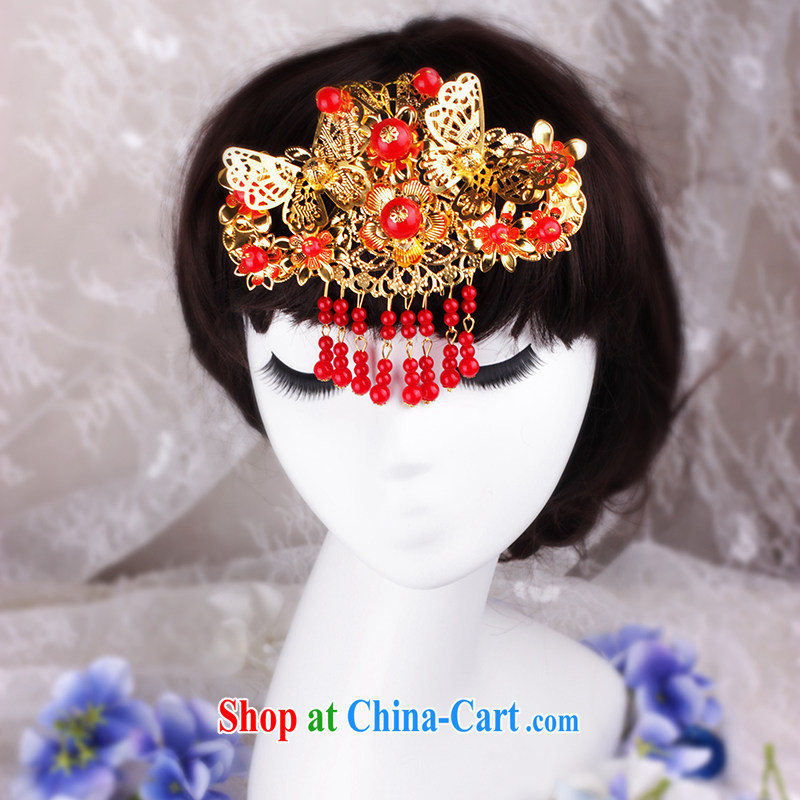 On the bridal suite 2015 new Athena to Bride Chinese head-dress show groups serving Bong-crown hair accessories accessories 3 piece set, AIDS, and, on-line shopping