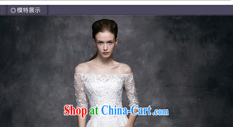 2015 new long-sleeved wedding dresses spring and summer-tail field shoulder Korean version of the greater code lace custom bridal wedding dresses white. size does not return not-for-pictures, price, brand platters! Elections are good character, the national distribution, so why buy now enjoy more preferential! Health