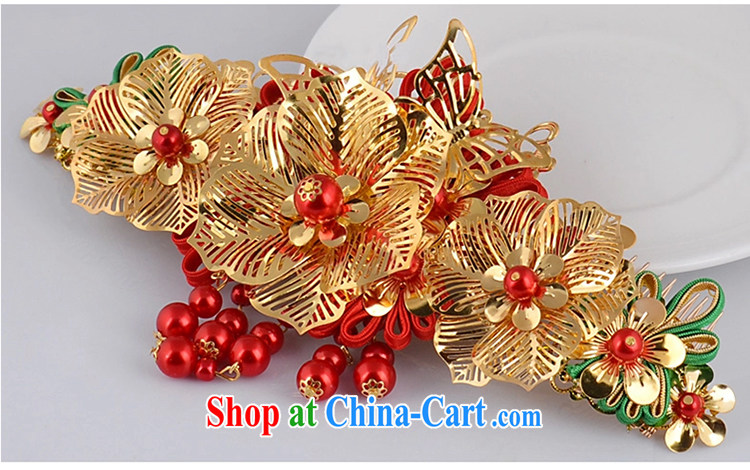 On the wedding bridal head-dress red wedding celebration, ornaments of Phoenix dress-su Wo dress and head-dress red pictures, price, brand platters! Elections are good character, the national distribution, so why buy now enjoy more preferential! Health