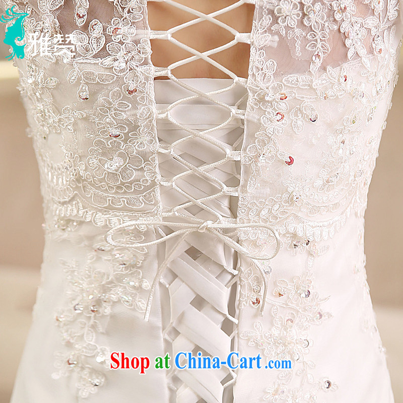 And Jacob his bare chest a Field shoulder at Merlion wedding small tail wedding dresses 2015 new Korean version cultivating the waist summer wiped his chest + a field shoulder alignment, and B XXL paragraph, Zambia (YAZAN), online shopping
