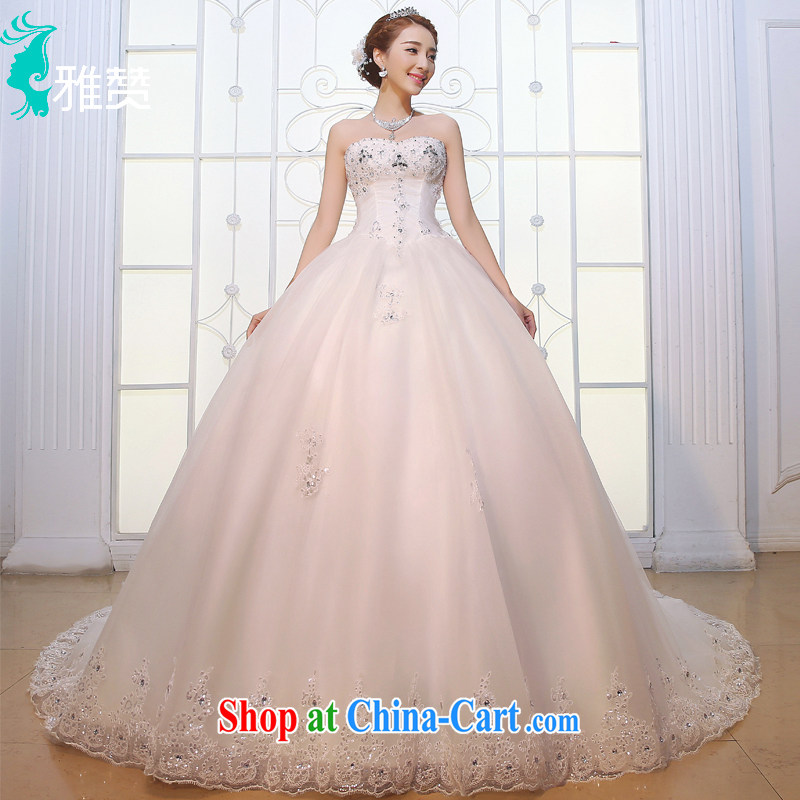 And Jacob his long-tail wedding dresses 2015 spring and summer new, Mary Magdalene Beauty Chest graphics thin large, bridal wedding dress tail 80 CM XXL, Zambia (YAZAN), online shopping