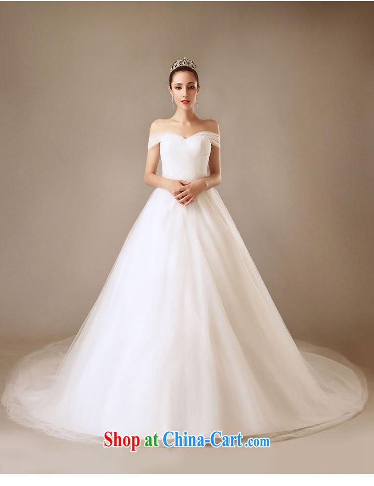 Jubilee 1000 bride 2015 new Europe simple and stylish white tail dual pack shoulder a shoulder beauty wedding dresses white XL pictures, price, brand platters! Elections are good character, the national distribution, so why buy now enjoy more preferential! Health