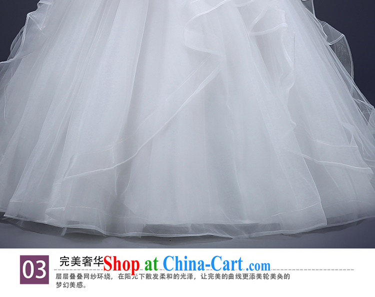 Wei Qi 2015 summer Korean bridal wedding dresses Mary Magdalene Beauty Chest strap with wedding lace large, wedding dress white custom plus $50 pictures, price, brand platters! Elections are good character, the national distribution, so why buy now enjoy more preferential! Health