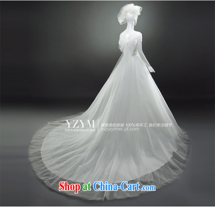 The drunken Yi Mei bridal wedding dresses the Field shoulder Phoenix flower embroidery tail wedding chest bare shoulders graphics thin wedding dresses 2015 summer new short and wedding-tail custom pictures, price, brand platters! Elections are good character, the national distribution, so why buy now enjoy more preferential! Health
