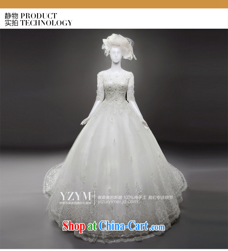 The drunken Yi Mei bridal wedding dresses summer 2015 new retro field shoulder tail wedding in cultivating cuff lace drill with wedding dress bridal tail tail XL pictures, price, brand platters! Elections are good character, the national distribution, so why buy now enjoy more preferential! Health