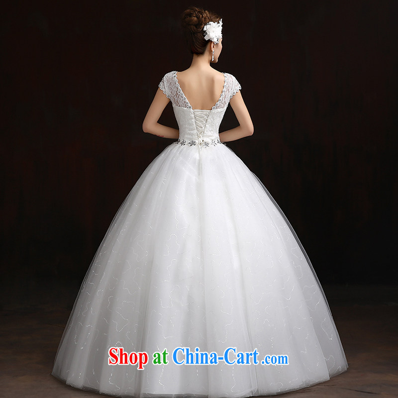 Impression Leigh 2015 new Korean-style wedding bridal with shaggy dress wedding dresses skirt girls a shoulder bag shoulder white XXL impression, lady, and shopping on the Internet