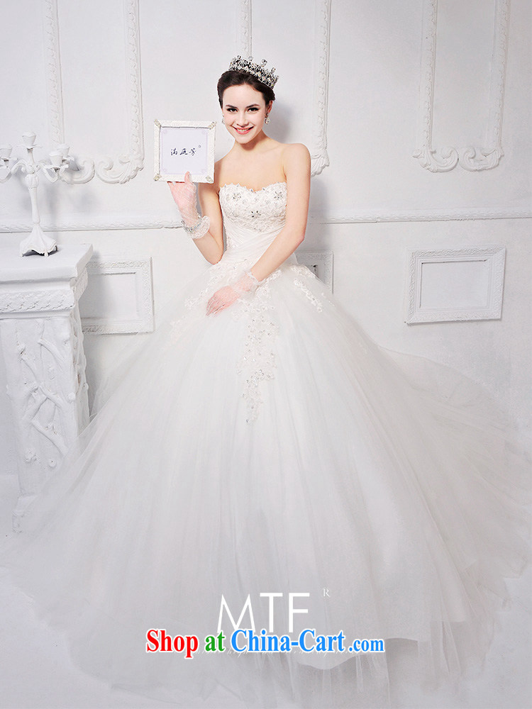 Full court, high quality custom, Japan, and South Korea Korean wiped chest wedding dresses long-tail-won 2015 new wedding dress s 613 ivory tail 60 CM 173 - M pictures, price, brand platters! Elections are good character, the national distribution, so why buy now enjoy more preferential! Health