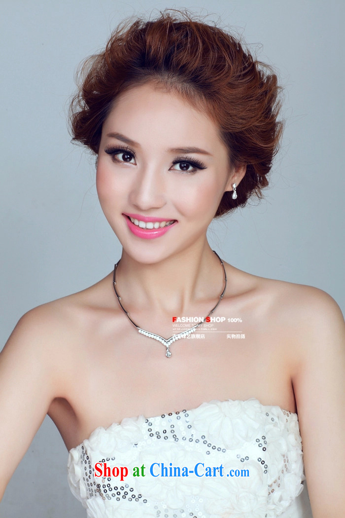 Bridal wedding dresses Accessories Kit Korean link TL 153 water drilling jewelry 2015 new wedding jewelry silver ear pin pictures, price, brand platters! Elections are good character, the national distribution, so why buy now enjoy more preferential! Health