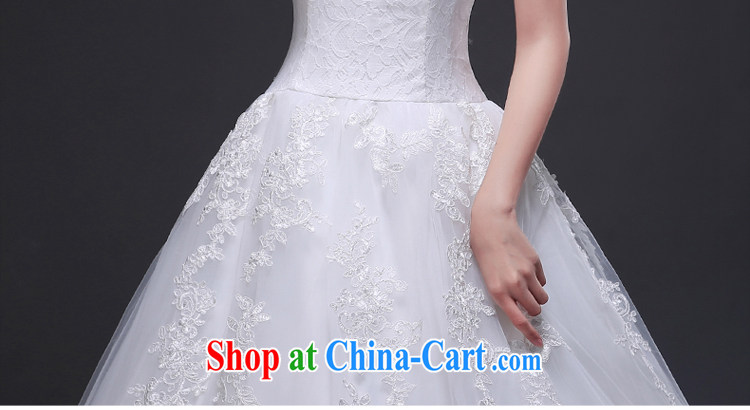 Tslyzm Korean large tail wedding dresses 2015 spring and summer new marriages luxury and high-end luxury short-sleeved package shoulder fluoroscopy skirt white with XXL pictures, price, brand platters! Elections are good character, the national distribution, so why buy now enjoy more preferential! Health