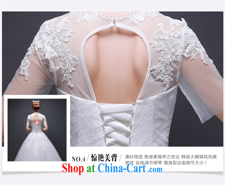Tslyzm Korean large tail wedding dresses 2015 spring and summer new marriages luxury and high-end luxury short-sleeved package shoulder fluoroscopy skirt white with XXL pictures, price, brand platters! Elections are good character, the national distribution, so why buy now enjoy more preferential! Health