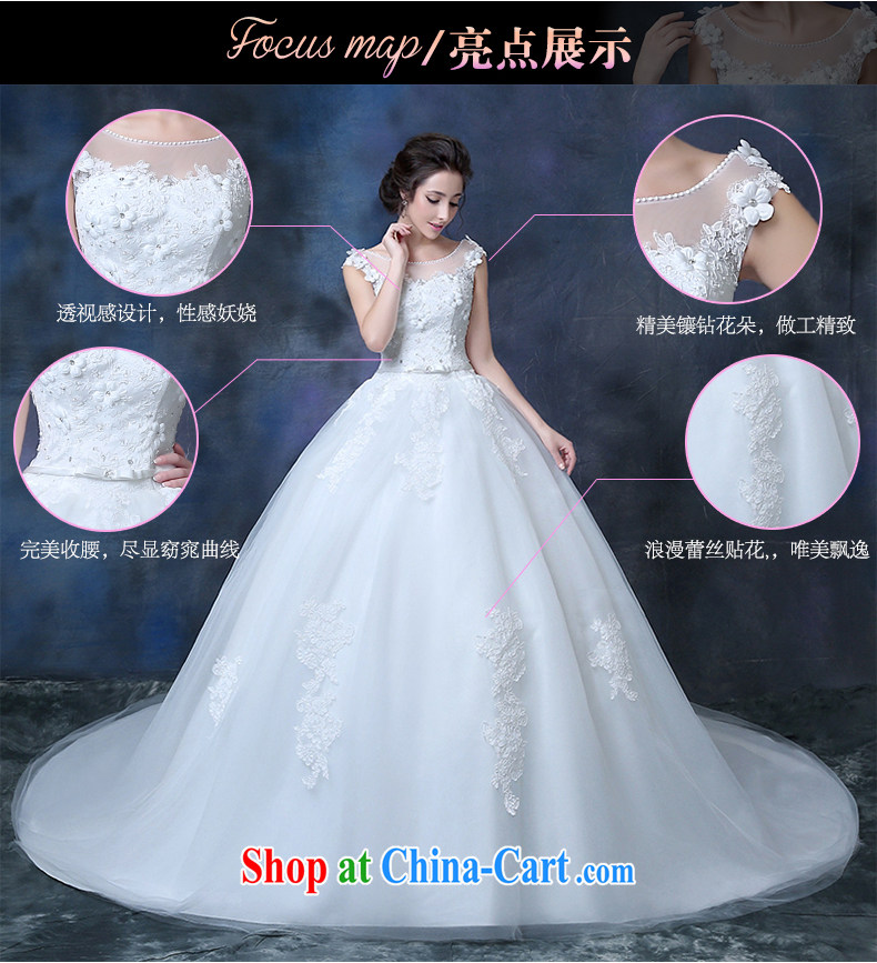 wedding dresses 2015 summer new bride with drag and drop a field package shoulder flowers graphics thin luxury parquet drill Korean-style white-tail, tailored pictures, price, brand platters! Elections are good character, the national distribution, so why buy now enjoy more preferential! Health