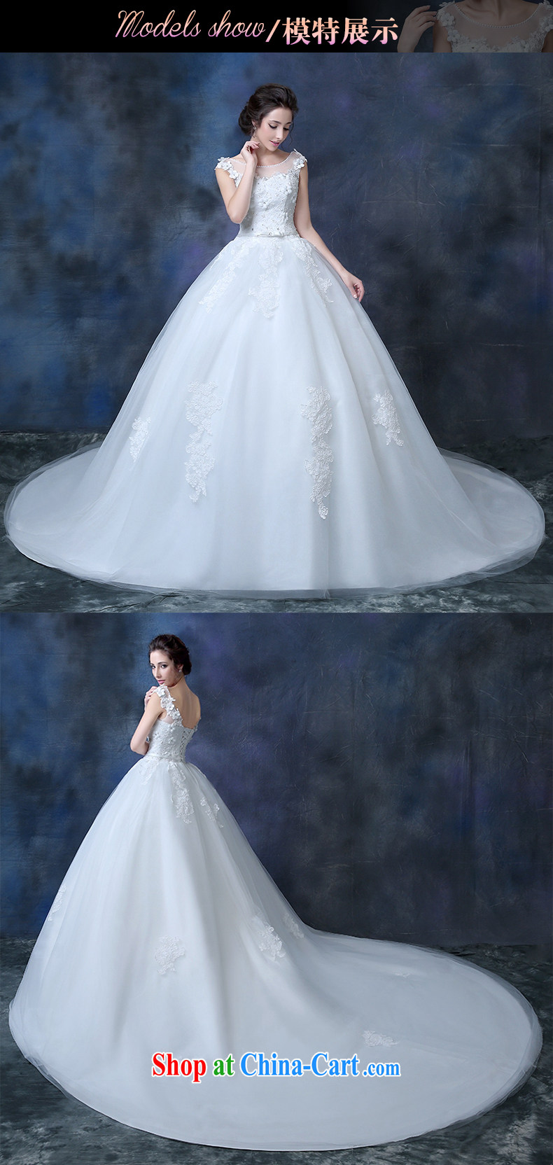 wedding dresses 2015 summer new bride with drag and drop a field package shoulder flowers graphics thin luxury parquet drill Korean-style white-tail, tailored pictures, price, brand platters! Elections are good character, the national distribution, so why buy now enjoy more preferential! Health