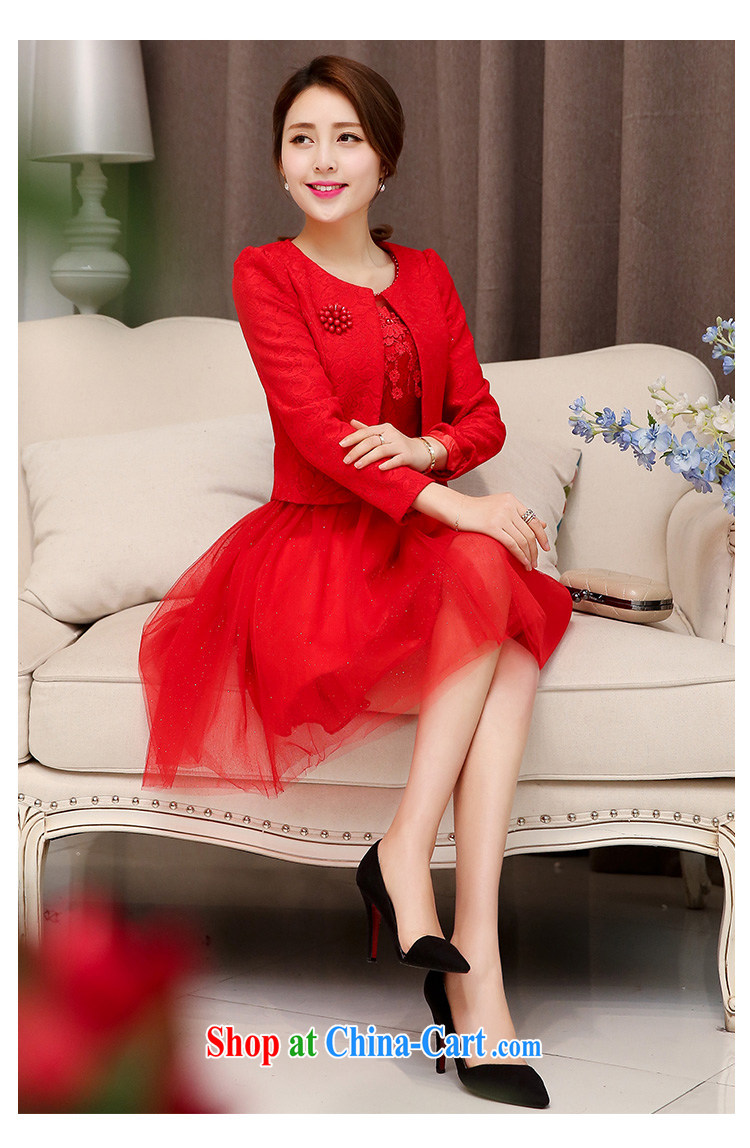 In the spring and autumn 2015 new large red bride fitted dresses marriage back door bows dress lace red skirt two piece 1529 XXL pictures, price, brand platters! Elections are good character, the national distribution, so why buy now enjoy more preferential! Health