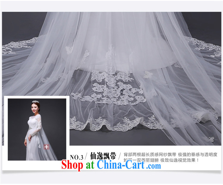 Tslyzm bridal lace crowsfoot wedding-tail 2015 summer new, spend manually insert drill similar long-sleeved fluoro wedding dress white XXL pictures, price, brand platters! Elections are good character, the national distribution, so why buy now enjoy more preferential! Health