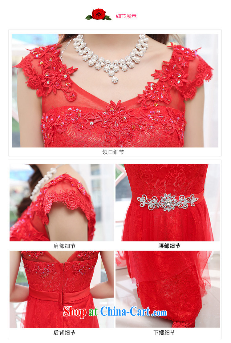 The Jordan 2015 female Korean New Lace Embroidery beauty sleeveless dresses wedding red XL pictures, price, brand platters! Elections are good character, the national distribution, so why buy now enjoy more preferential! Health