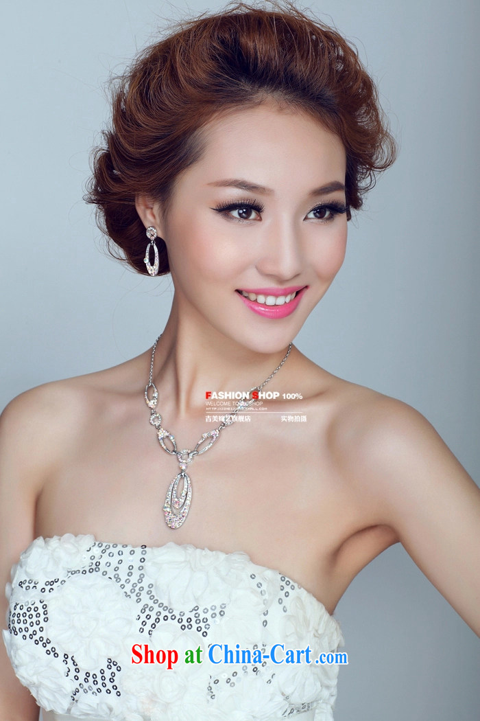 Bridal wedding dresses Accessories Kit Korean link TL 3179 water drilling jewelry 2015 new marriage necklace White ear folder Pictures, price, brand platters! Elections are good character, the national distribution, so why buy now enjoy more preferential! Health