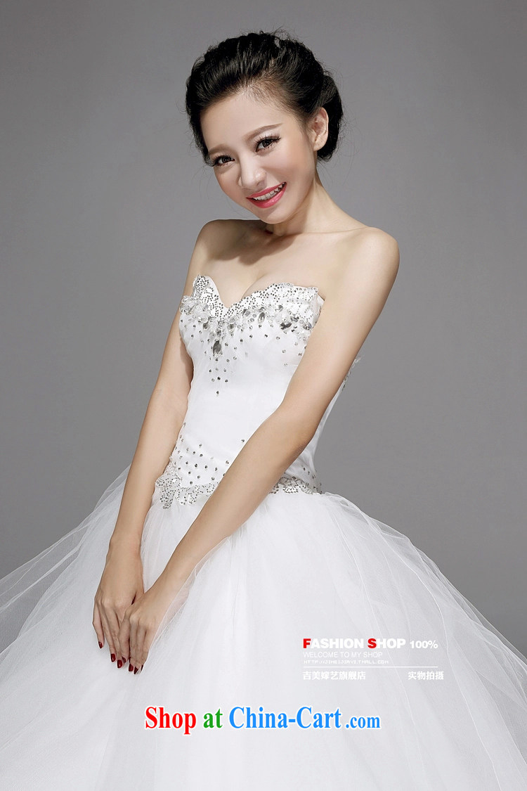 wedding dresses Jimmy married arts 2015 new erase chest Korean fashion shaggy dress with HS 282 bridal wedding white L pictures, price, brand platters! Elections are good character, the national distribution, so why buy now enjoy more preferential! Health