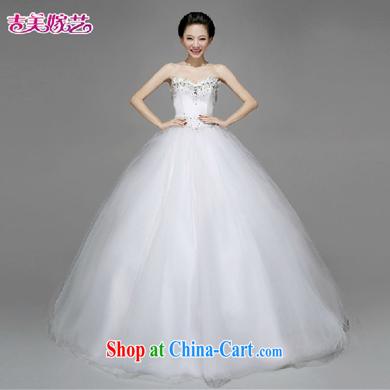 wedding dresses, marry us performing arts 2015 new erase chest Korean fashion shaggy dress with HS 282 bridal wedding white L, Jimmy married arts, shopping on the Internet