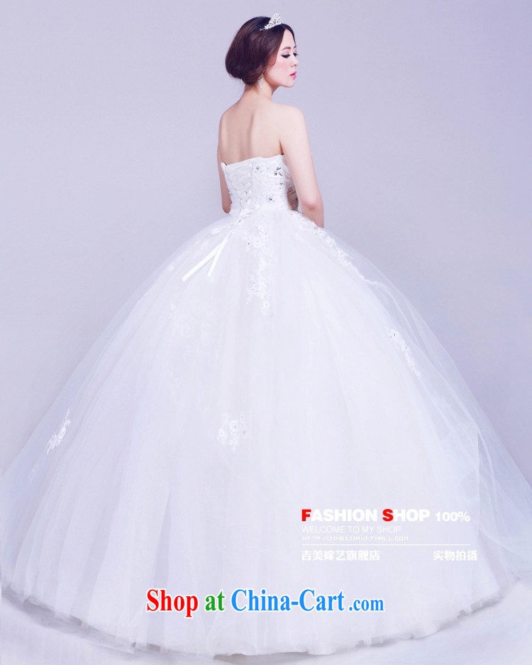 wedding dresses Jimmy married arts 2015 new erase chest Korean shaggy dress with HS 822 bridal wedding white L pictures, price, brand platters! Elections are good character, the national distribution, so why buy now enjoy more preferential! Health