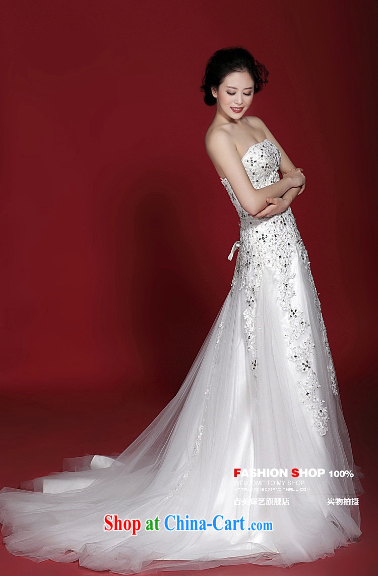 wedding dresses Jimmy married arts 2015 new erase chest Korean lace beauty tail HT 931 bridal wedding white XL pictures, price, brand platters! Elections are good character, the national distribution, so why buy now enjoy more preferential! Health