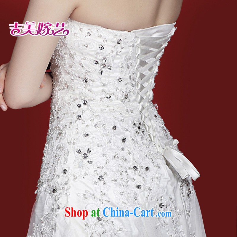 wedding dresses, marry us performing arts 2015 new erase chest Korean lace beauty-tail HT 931 bridal wedding white XL, Jimmy married arts, and shopping on the Internet