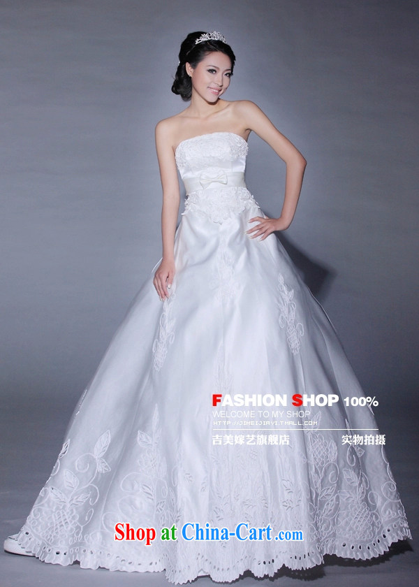 wedding dresses Jimmy married arts 2015 new erase chest Korean Princess dress with HS 179 bridal wedding white XL pictures, price, brand platters! Elections are good character, the national distribution, so why buy now enjoy more preferential! Health