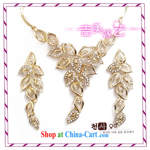 Bridal wedding dresses Accessories Kit Korean link TL 3091 water drilling jewelry 2015 new marriage necklace White ear pin pictures, price, brand platters! Elections are good character, the national distribution, so why buy now enjoy more preferential! Health