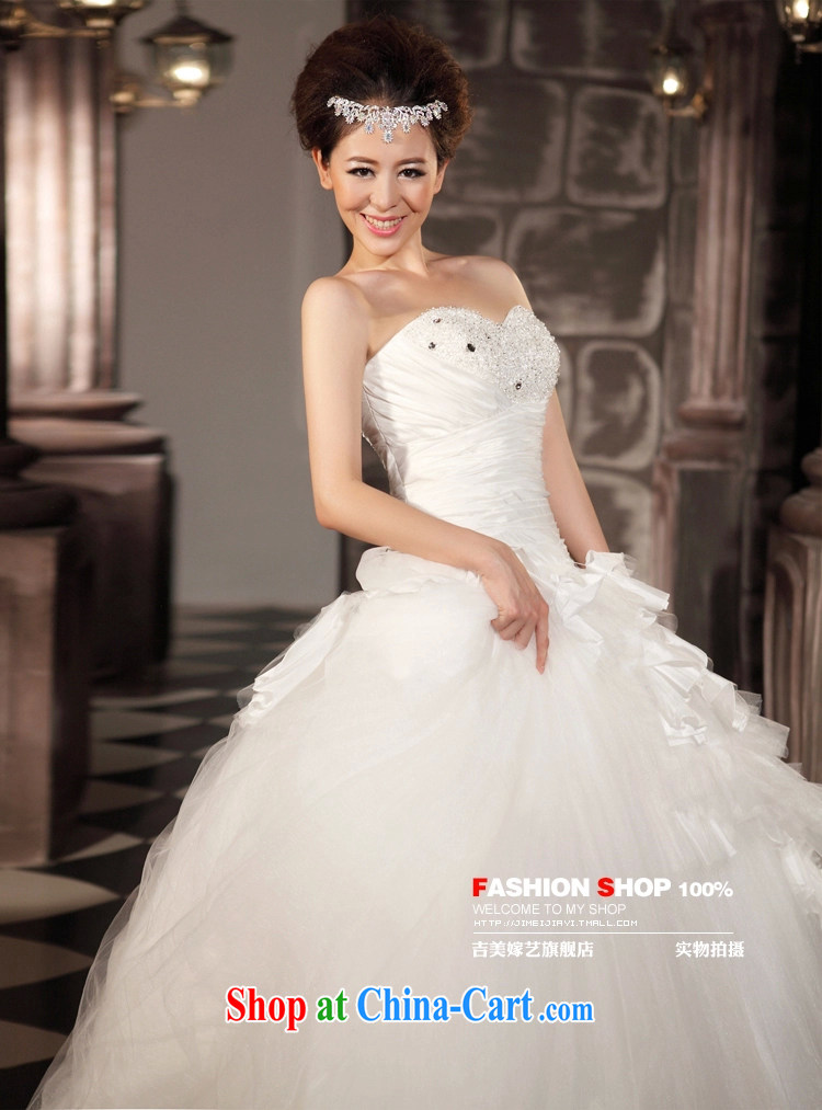 wedding dresses Jimmy married arts 2015 new single shoulder Korean shaggy dress with HS 832 bridal wedding white XXL pictures, price, brand platters! Elections are good character, the national distribution, so why buy now enjoy more preferential! Health