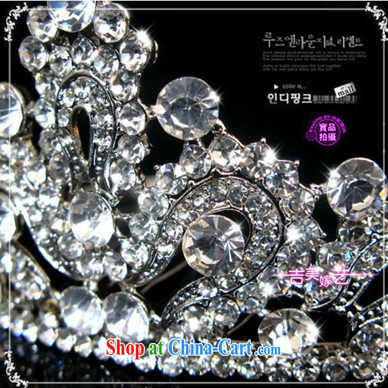 Bridal wedding dresses accessories accessories Korean-style Crown HG 6042 water drilling jewelry 2012 new marriage Crown color head-dress, and Jimmy married arts, shopping on the Internet